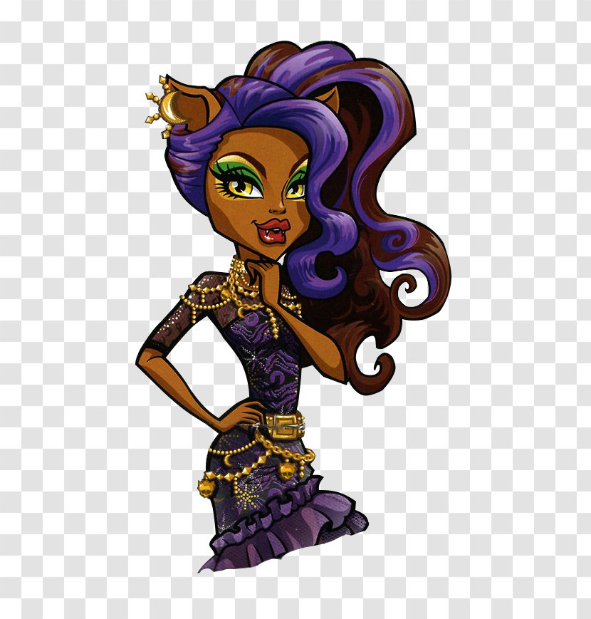 Monster High Original Gouls CollectionClawdeen Wolf Doll Ever After Barbie Transparent PNG
