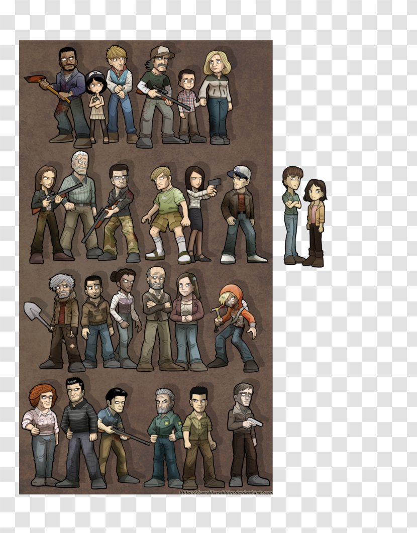 The Walking Dead: Season Two A New Frontier 400 Days Clementine Fan Art - Dead Transparent PNG