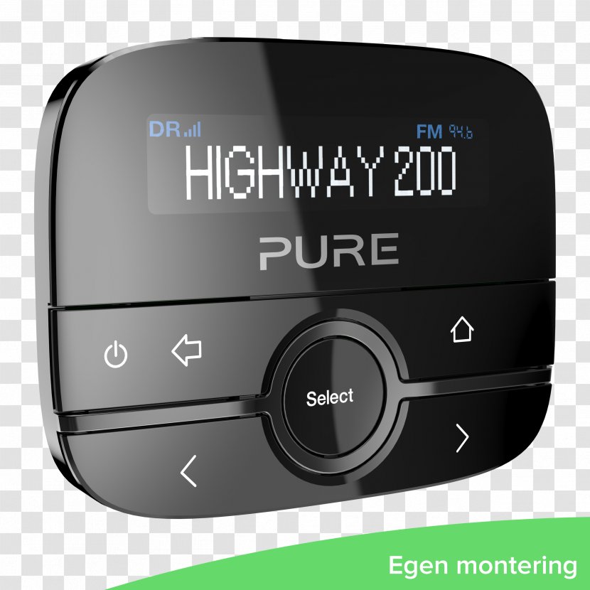 Car Digital Audio Broadcasting Radio Pure - Tree Transparent PNG