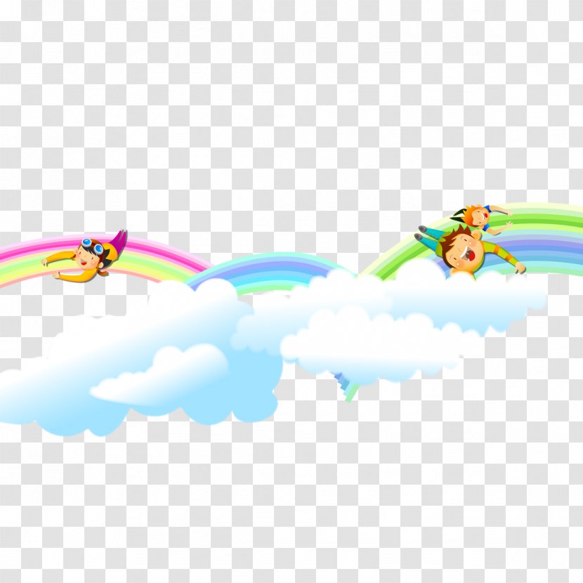 Rainbow Cloud Iridescence - Wing - Clouds Transparent PNG