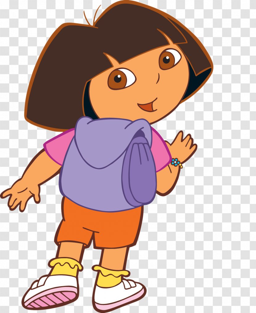 Dora Animated Cartoon Clip Art - Watercolor - Character Transparent PNG