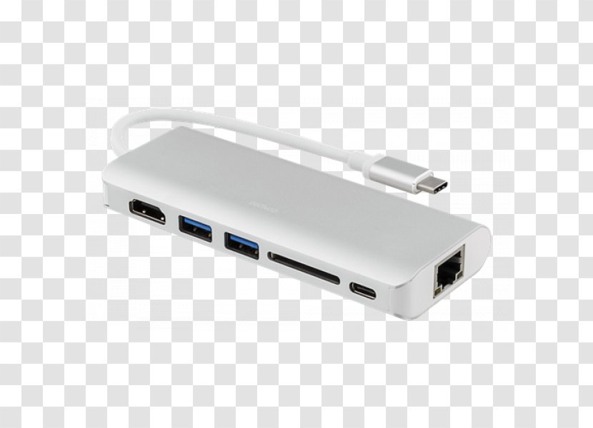 Adapter Docking Station USB-C DisplayPort - Memory Card Readers - USB Transparent PNG