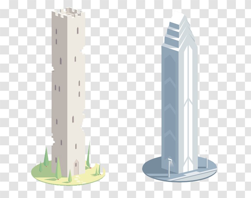 Skyscrapers - Product - Column Transparent PNG