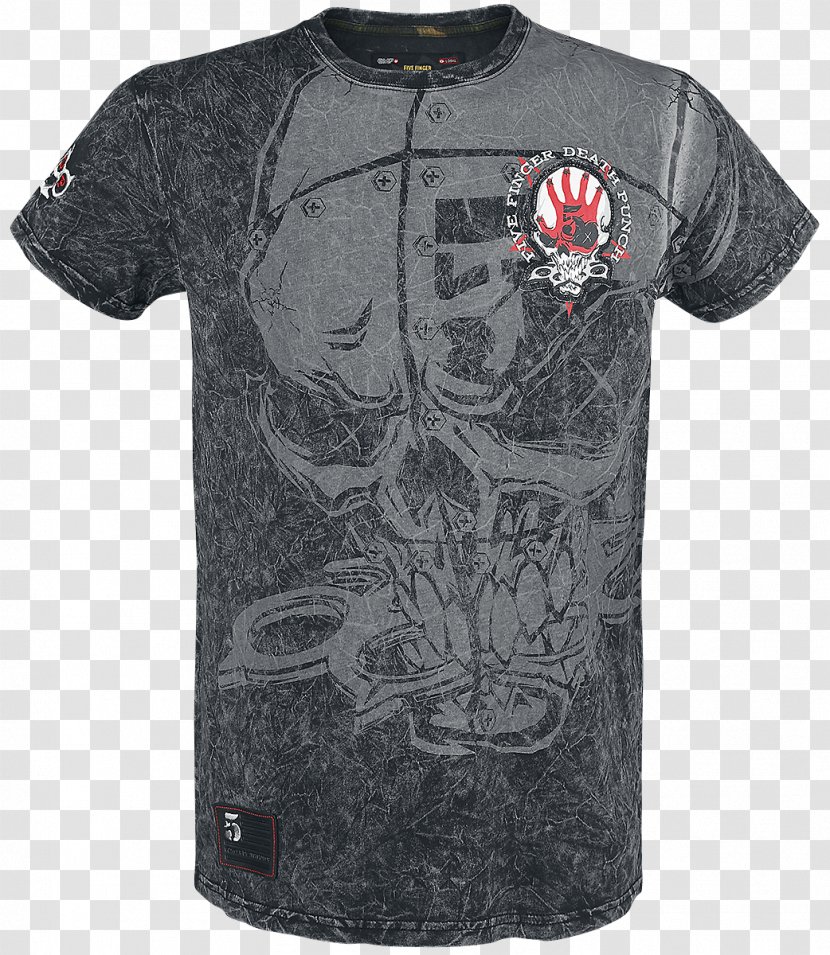 T-shirt Five Finger Death Punch EMP Merchandising - Top Transparent PNG