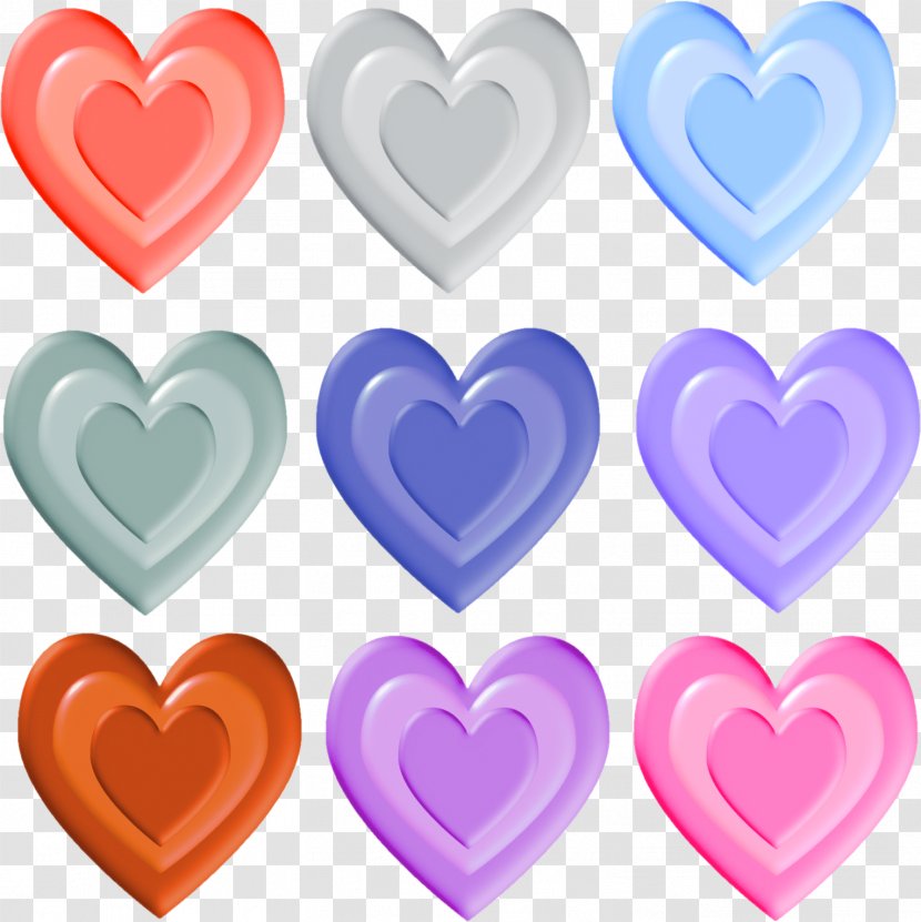Heart Painting Picture Frames - Penetrate The Transparent PNG