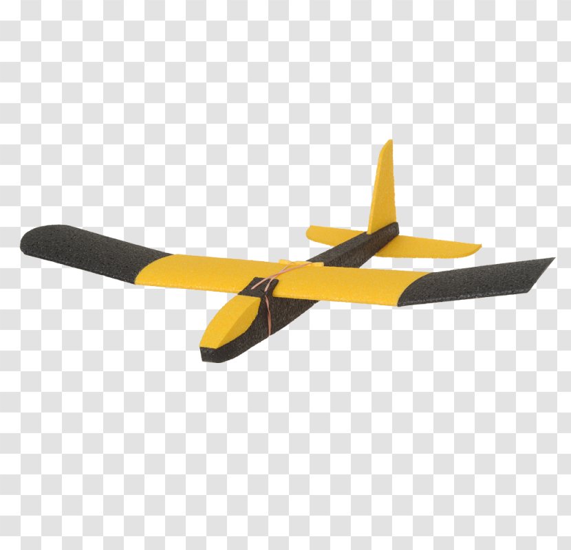 Model Aircraft 0 Discus Launch Glider - Yellow Transparent PNG
