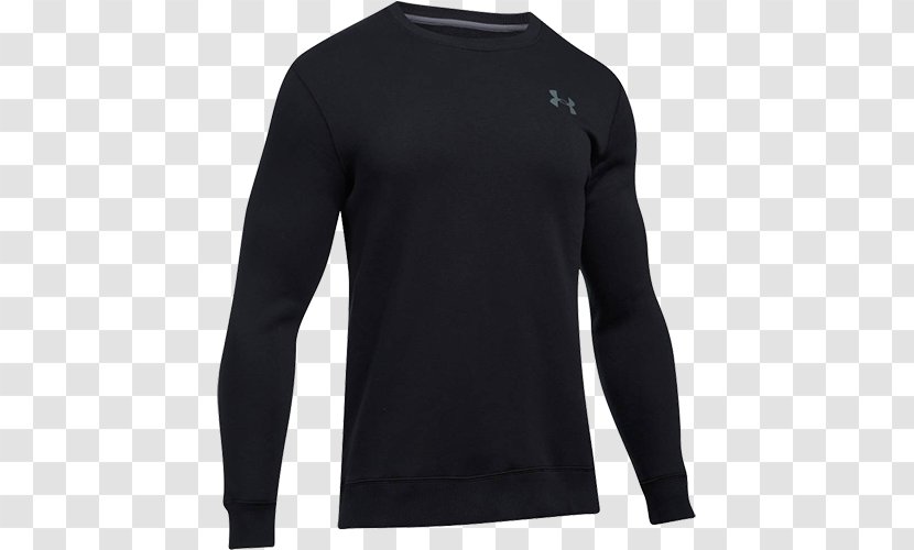 Hoodie T-shirt Under Armour Sweater Jacket - Crew Neck Transparent PNG