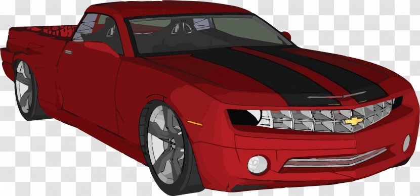 Sports Car Bumper 1996 Chevrolet Caprice Mid-size - Red - Streamline Transparent PNG