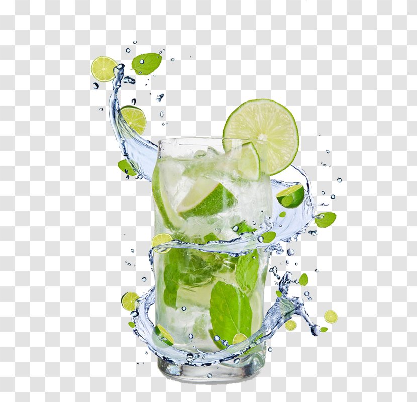 Juice Caipirinha Cocktail Mojito Drink - Royaltyfree - Lemonade Transparent PNG