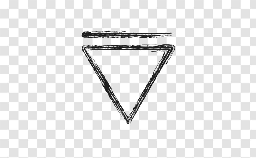 Line Triangle White Transparent PNG