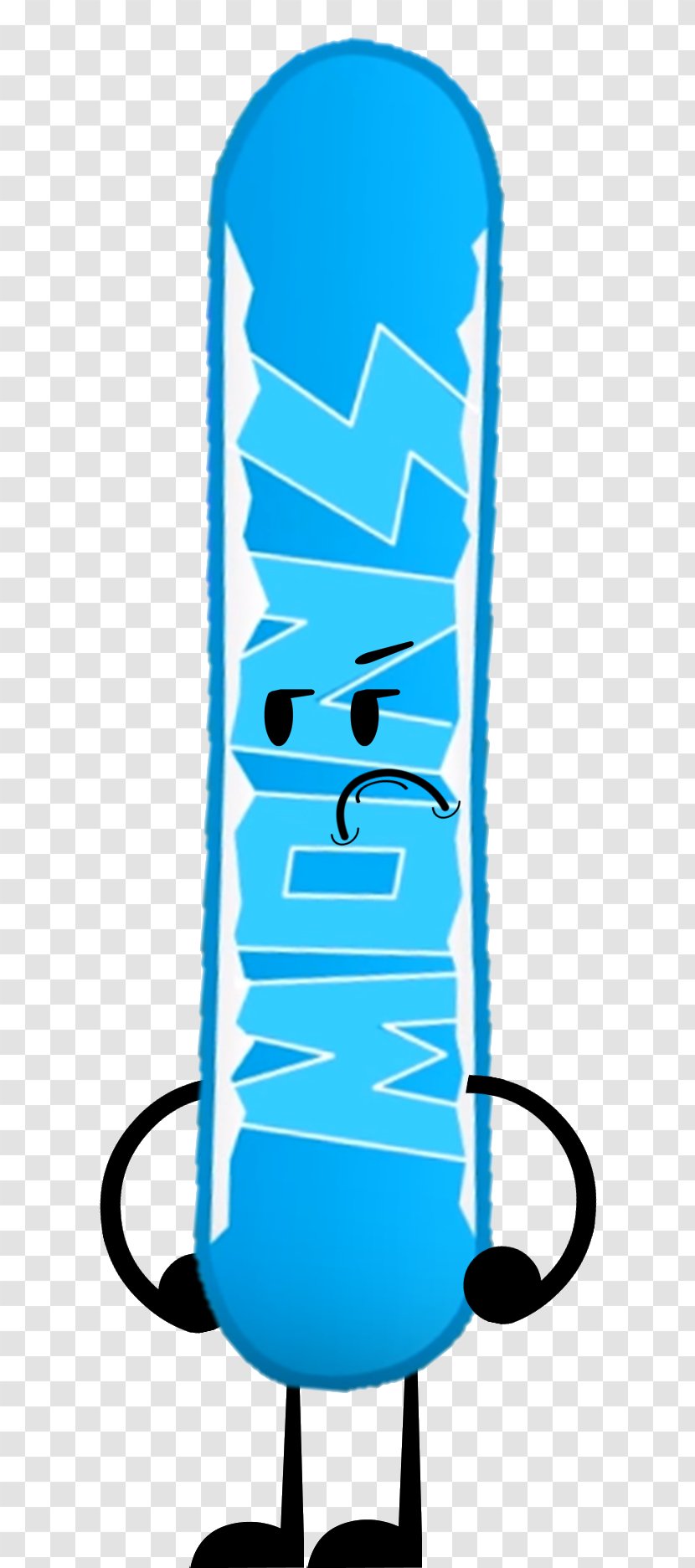 Fan Art Wikia - Electric Blue - Down Clipart Transparent PNG
