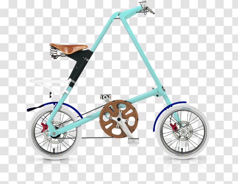 Strida Folding Bicycle Small-wheel Saddles - Cartoon Transparent PNG