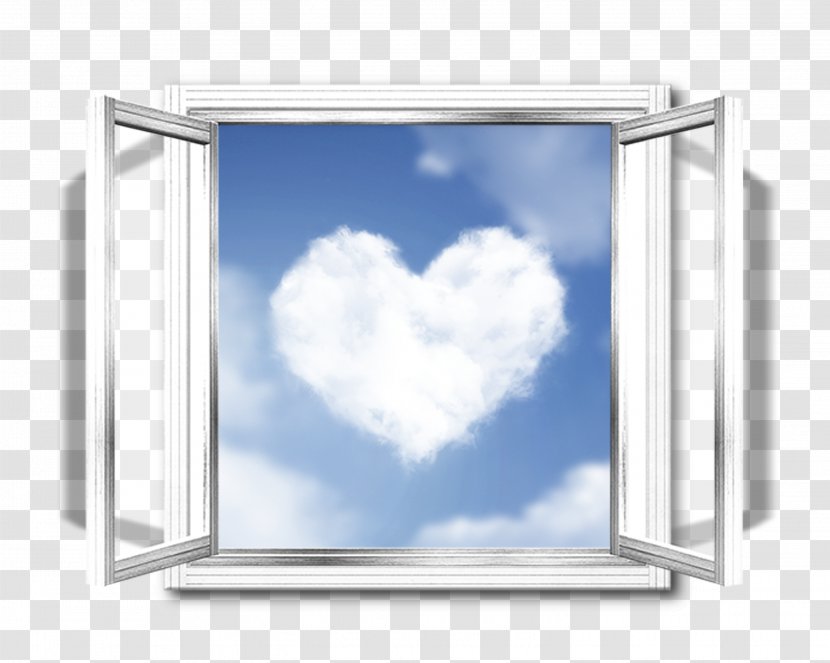 Microsoft Windows Download - Blue Sky Outside The Window Transparent PNG