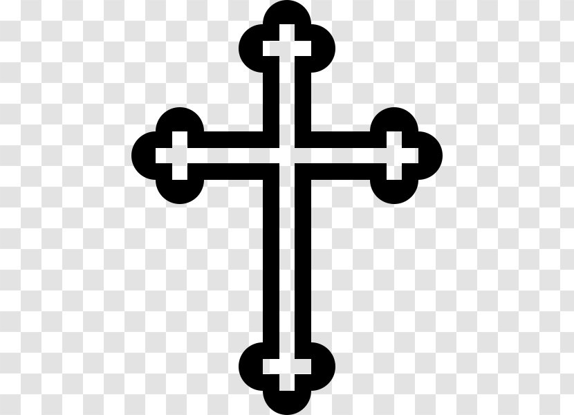 Russian Orthodox Church Cross Eastern Christian Clip Art - Crucifix - Cliparts Transparent PNG