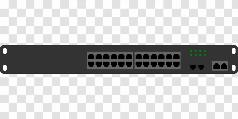 Network Switch Computer Ethernet Local Area - Stereo Amplifier Transparent PNG