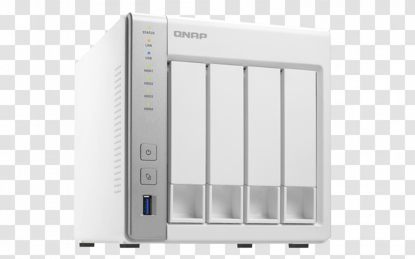 Network Storage Systems QNAP 4-Bay NAS TS-251+ TS-431P TS-451+ - Qnap Ts431p - Hard Drives Transparent PNG