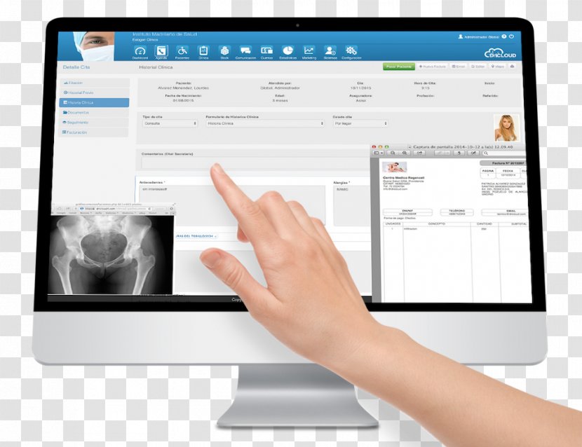 Electronic Health Record Clinic Medical Medicine Software - Computer - Pulmonology Transparent PNG