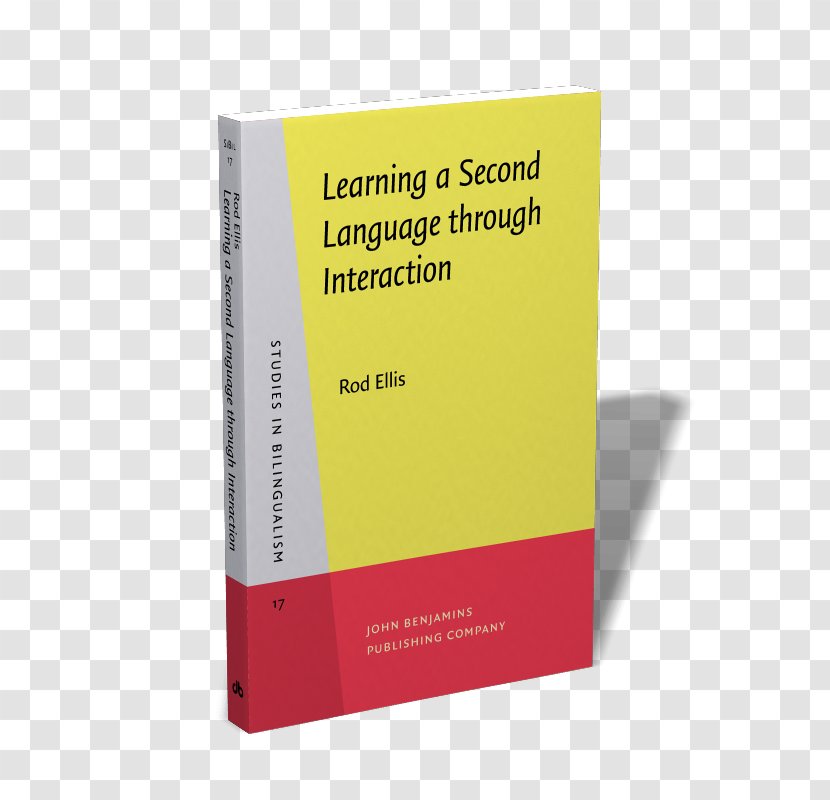 Learning A Second Language Through Interaction Second-language Acquisition - Book Transparent PNG