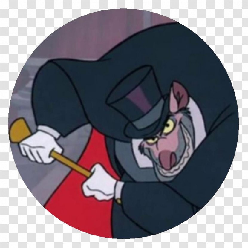 Professor Ratigan YouTube The Walt Disney Company Character Animated Film - Great Mouse Detective - Youtube Transparent PNG