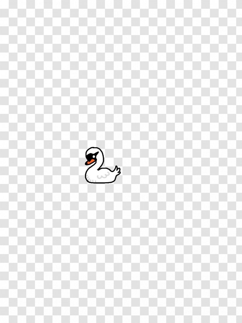Bird White Area Pattern - Material - Goose Transparent PNG