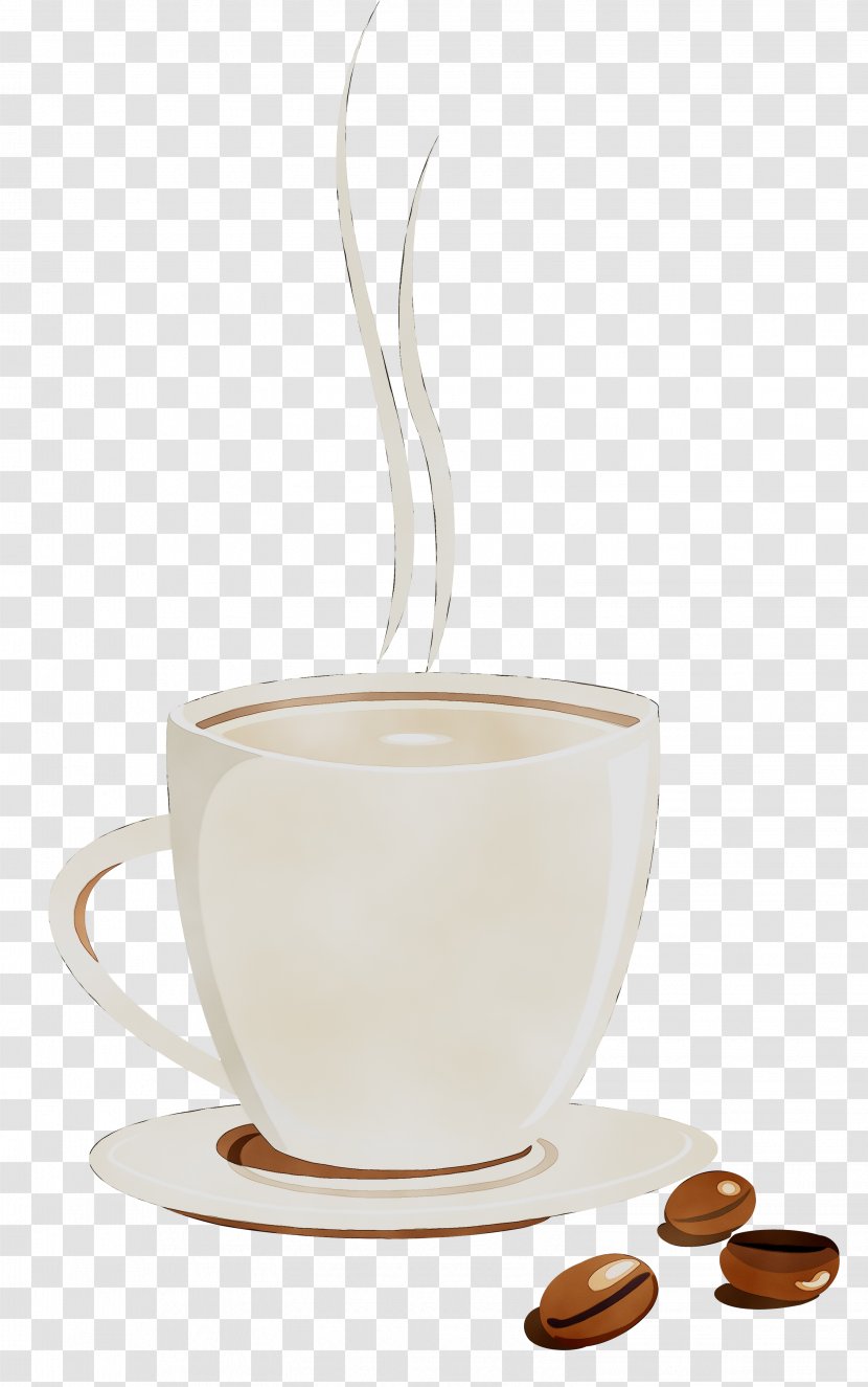 Coffee Cup Mug M Saucer - Spoon - Serveware Transparent PNG