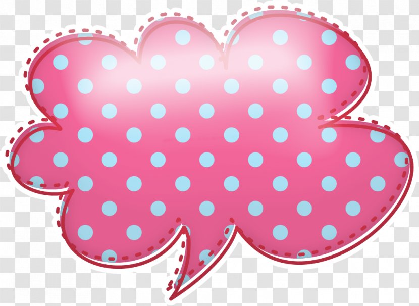 Polka Dot Pink M RTV - Pancarte Transparent PNG