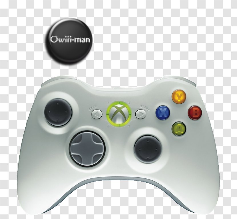 Xbox 360 Controller One Game Controllers Microsoft - Electronic Device Transparent PNG