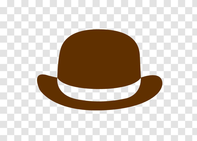 Hat Sombrero Icon - Fedora - Vector Element Flat Transparent PNG