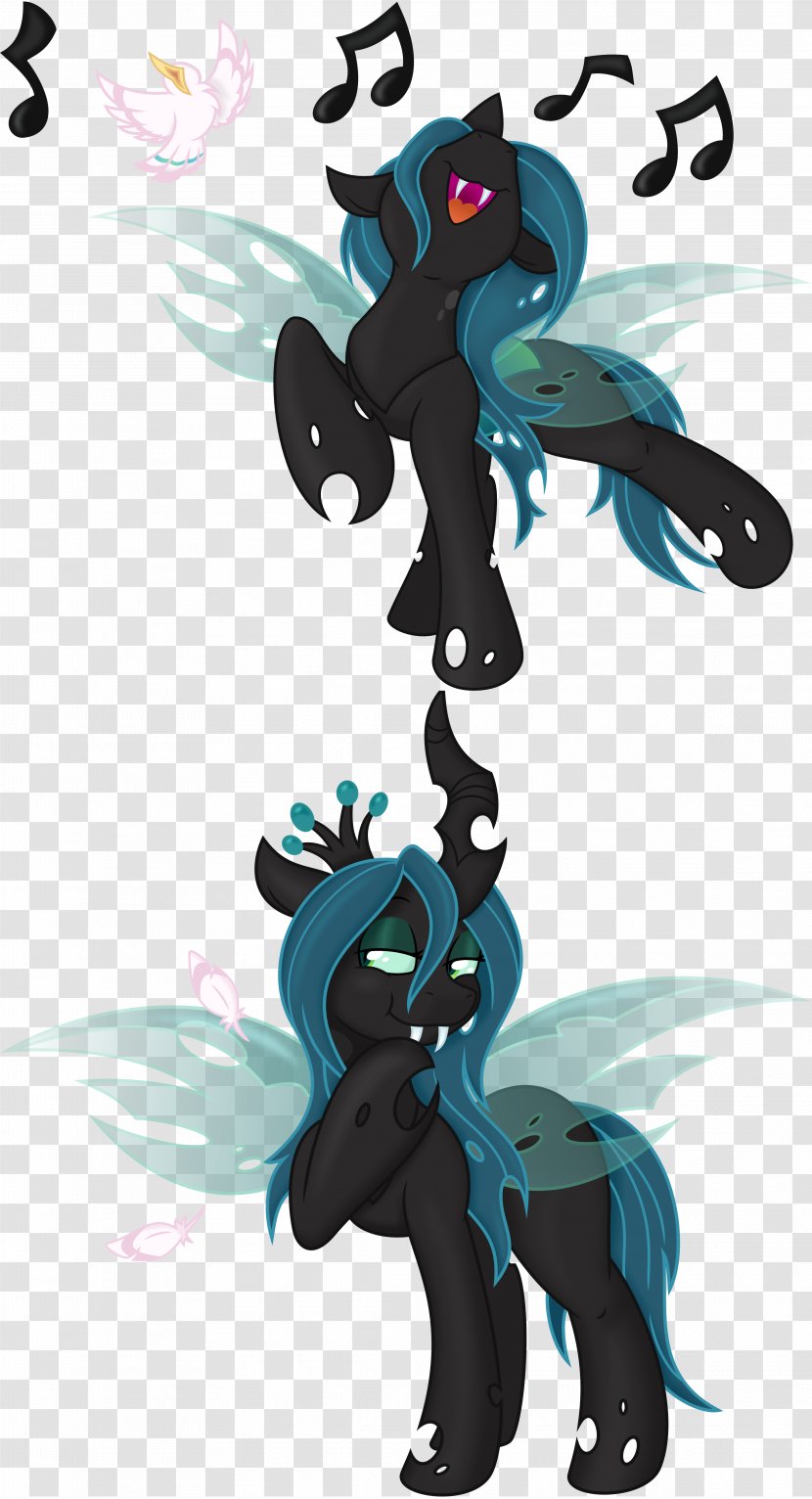 Pony Queen Chrysalis Horse - Cartoon - Tree Transparent PNG