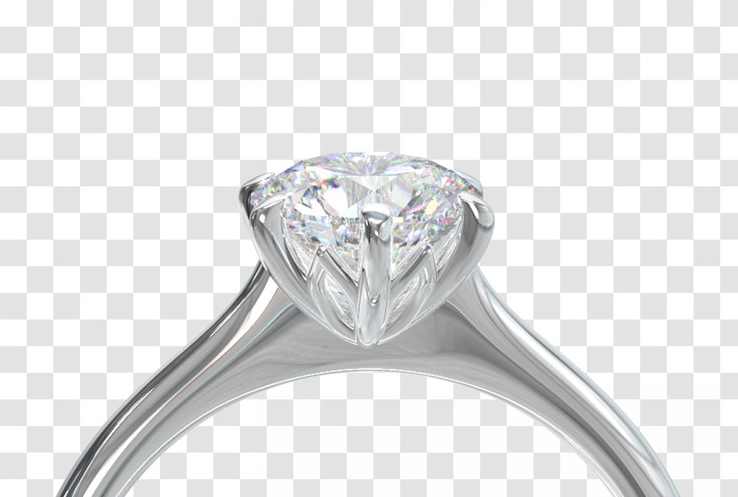 Engagement Ring Diamond Jewellery Solitaire Transparent PNG