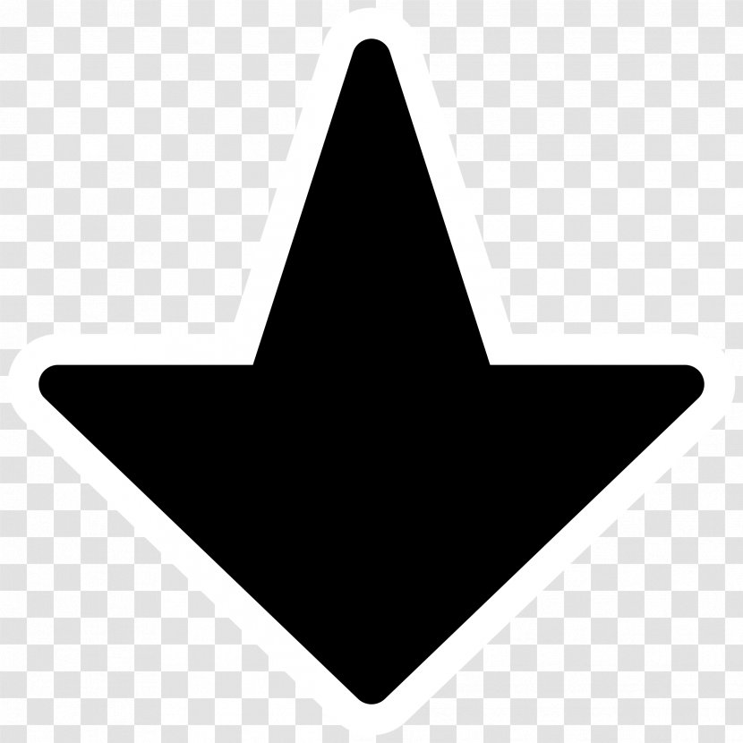 Arrow - Black - Icon Transparent PNG