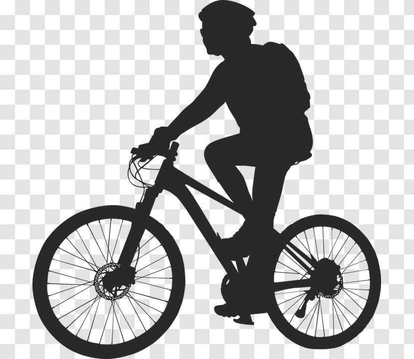 Bicycle Mountain Bike Cycling Vector Graphics Sports - Saddle Transparent PNG