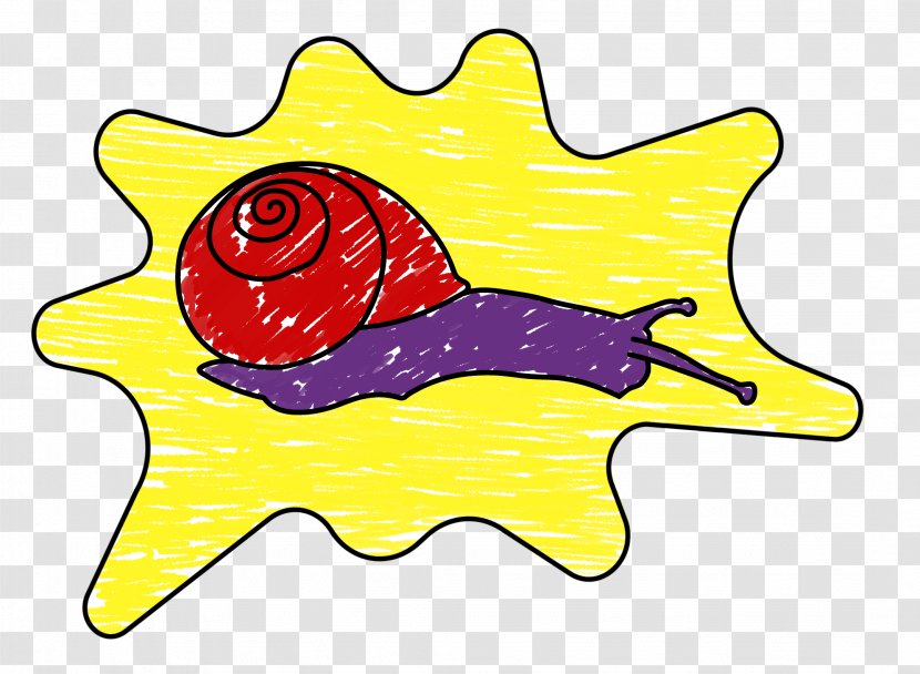 Cartoon Line Area Clip Art - Snail Transparent PNG