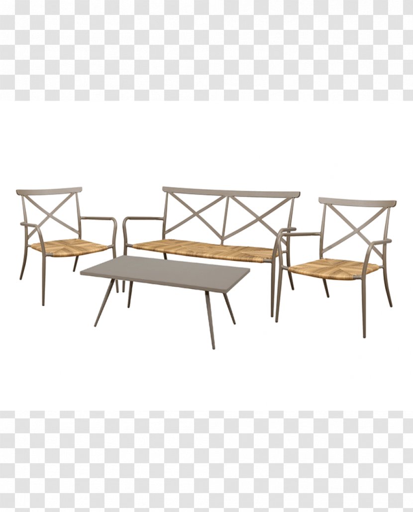 Table Garden Furniture Couch Rattan - Chair - Coffee Transparent PNG