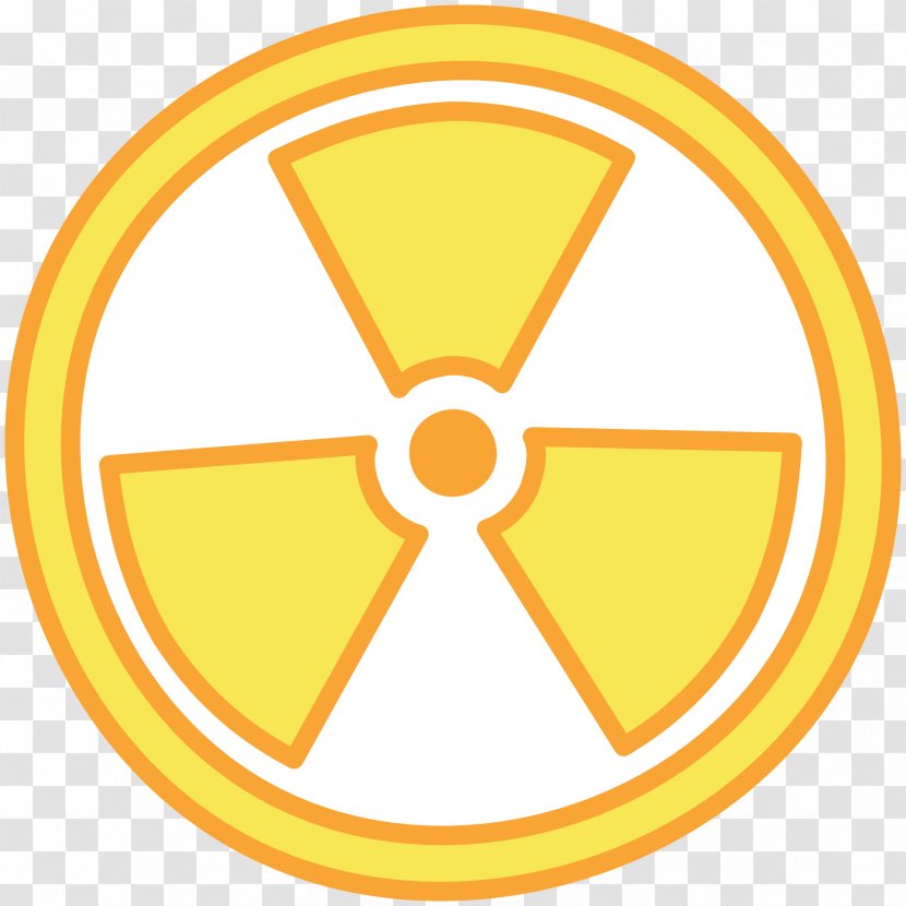 Radioactive Decay Clip Art - Warning Sign - Nuclear Transparent PNG