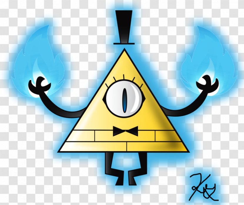 Bill Cipher Howling Cool Flame - Fire - Falls Transparent PNG
