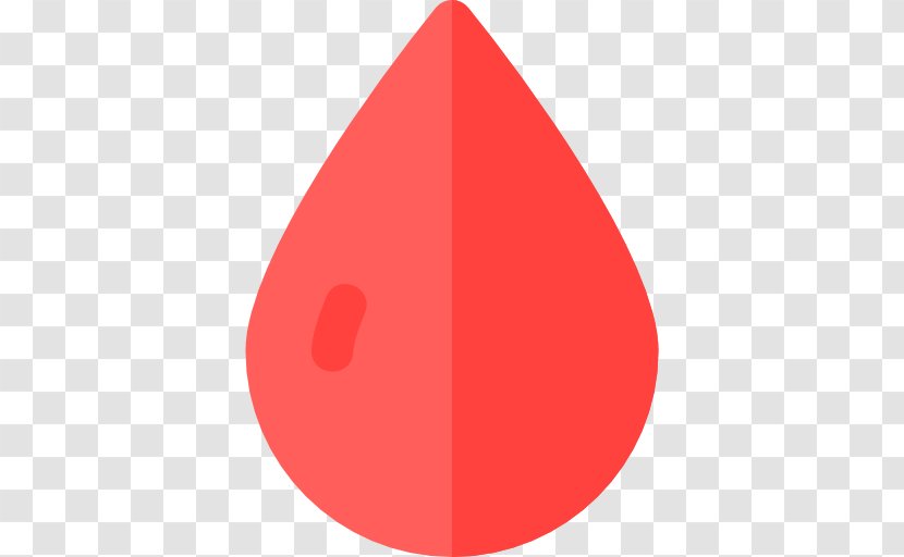 Triangle Red Font - Drop Of Blood Transparent PNG