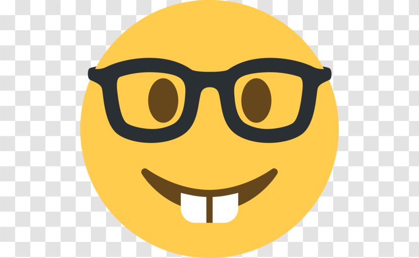 Emoji Nerd Smiley Emoticon Transparent PNG
