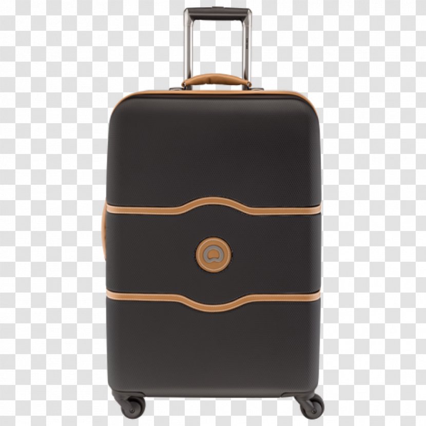 Suitcase Delsey Baggage Travel Hand Luggage - Brown Transparent PNG
