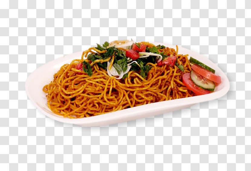 Chow Mein Lo Chinese Noodles Yakisoba Pancit - Spaghetti Alla Puttanesca - Pasta Clipart Transparent PNG