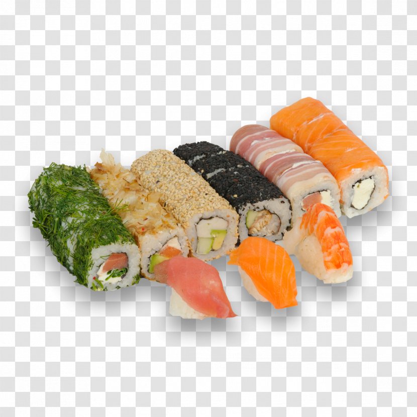 California Roll Sashimi Gimbap Sushi Smoked Salmon Transparent PNG