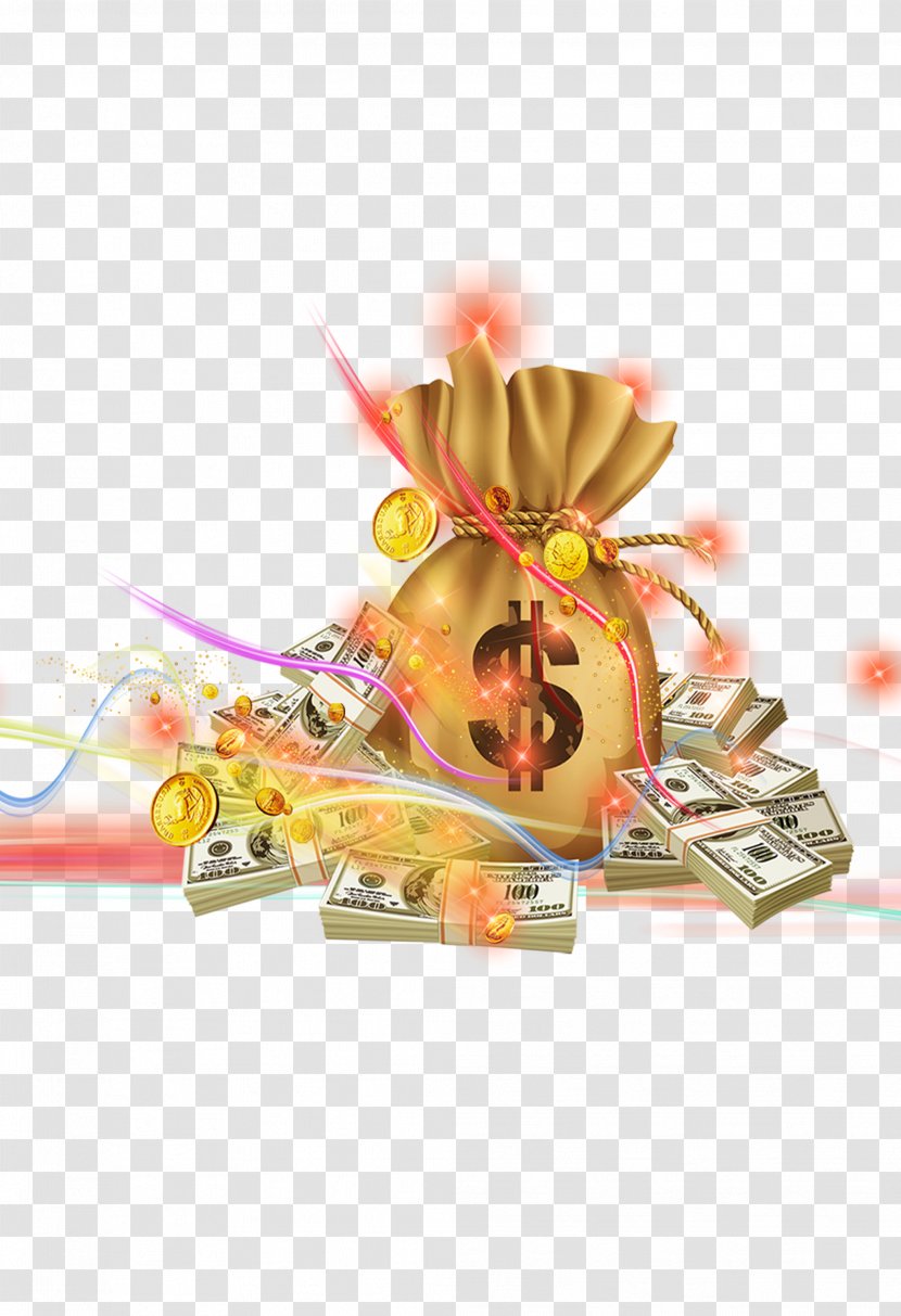 Money Gold Coin - Drift Of Coins Transparent PNG