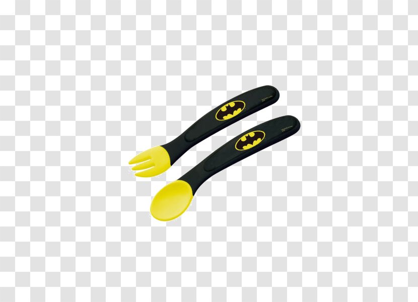 Spoon Fork Tableware - Hardware - Japan Imported Children's Pattern Batman Transparent PNG