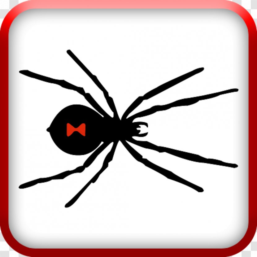 Spider Southern Black Widow Brown Clip Art - Royaltyfree Transparent PNG