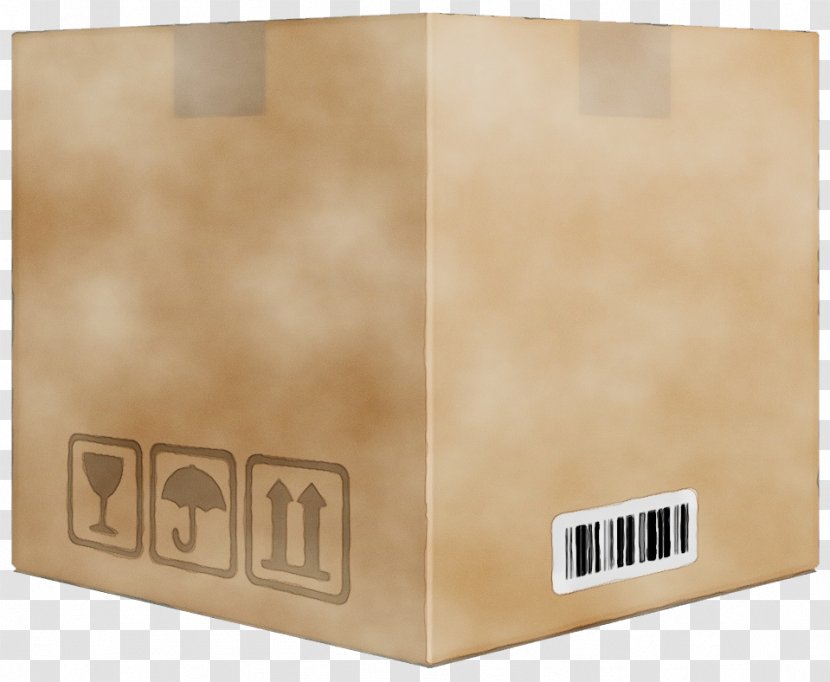 Cardboard Box - Beige - Package Delivery Transparent PNG