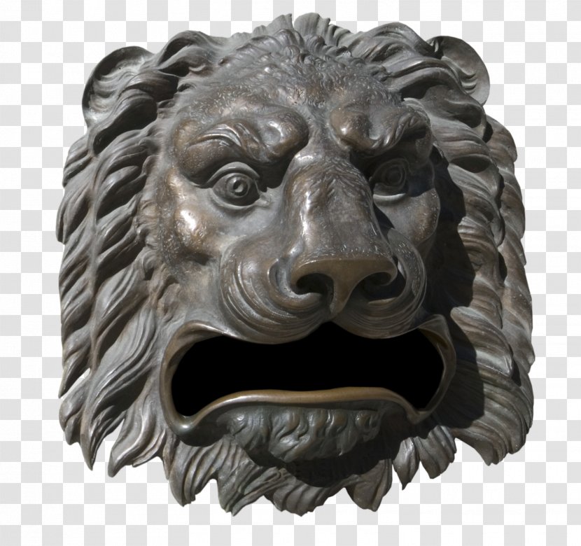 Lionhead Rabbit Sculpture Statue - Deviantart - Lions Head Transparent PNG