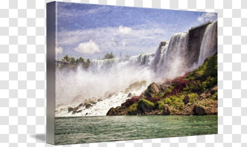 Waterfall State Park Lake Inlet River - Niagara Falls Transparent PNG