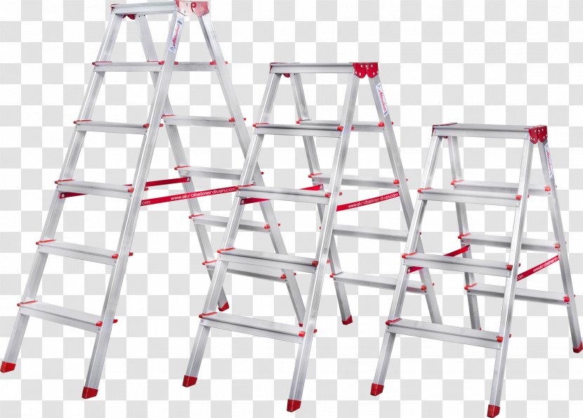 Attic Ladder Stairs Aluminium Roof - House - Ladders Transparent PNG