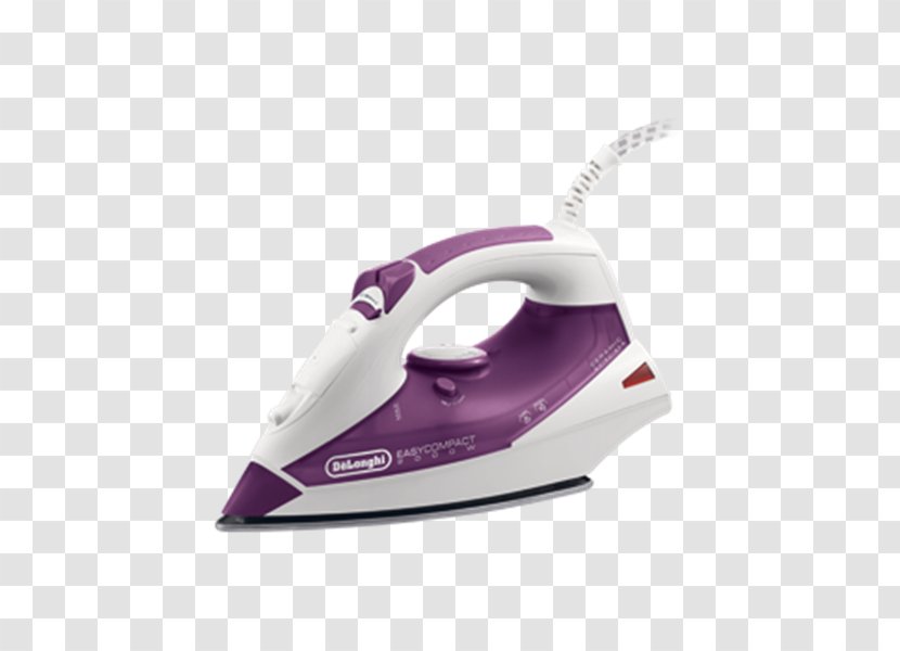 Small Appliance Clothes Iron Steam De'Longhi Home - Vapor Transparent PNG