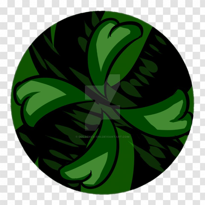 Green Symbol Leaf Pattern Transparent PNG